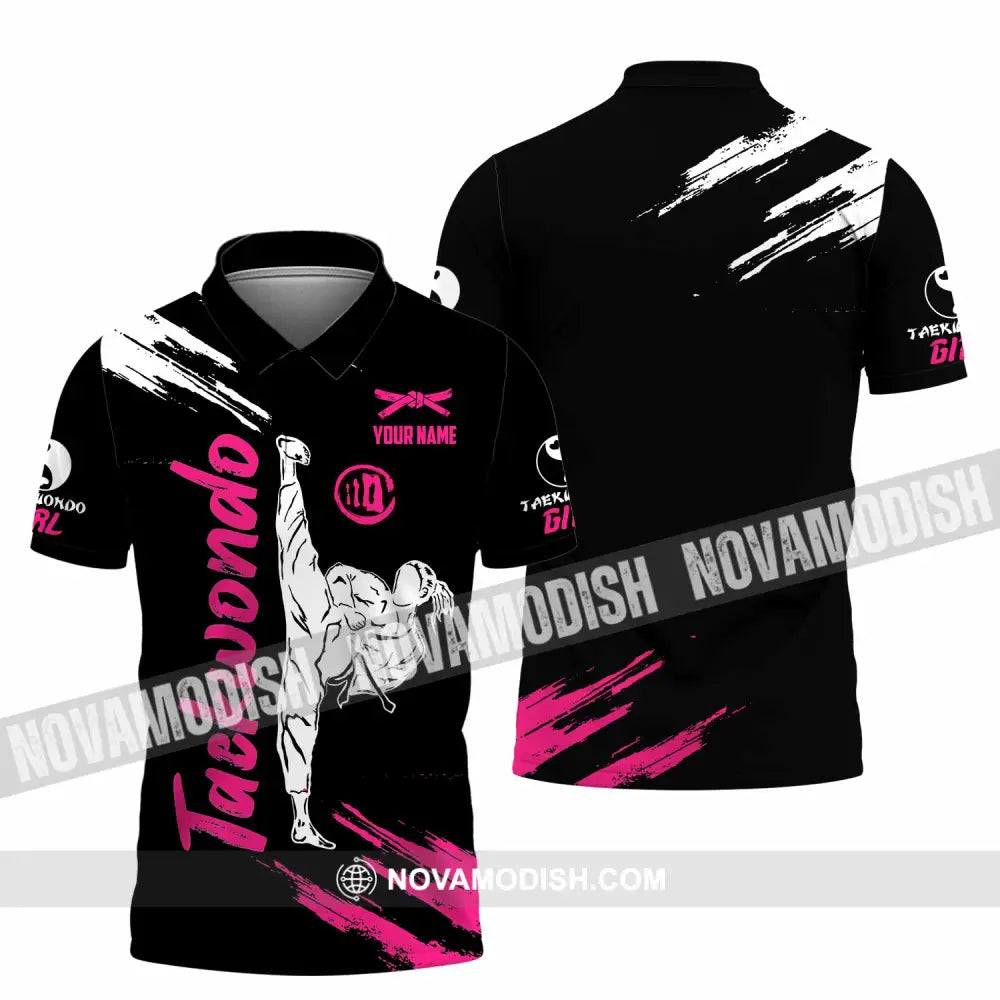 Unisex Shirt - Custom Taekwondo 3D Shirt Polo Shirt / S T-shirt