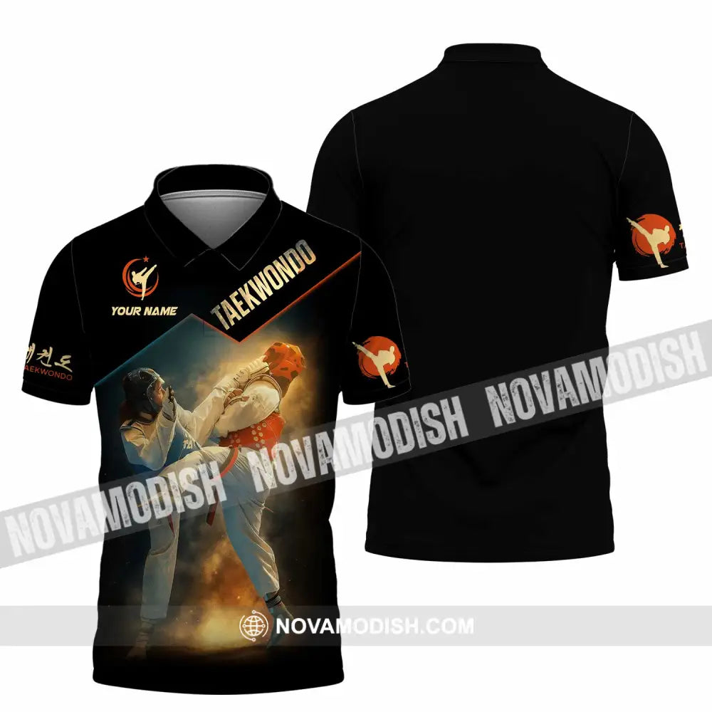 Unisex Shirt - Custom Taekwondo 3D Shirt Polo Shirt / S T-shirt