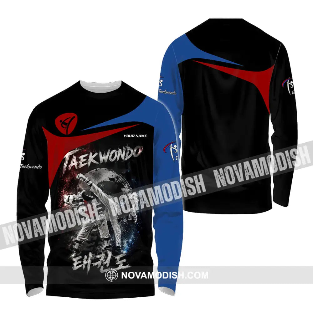 Unisex Shirt - Custom Taekwondo Shirt - Long Sleeve Shirt / S - T-shirt