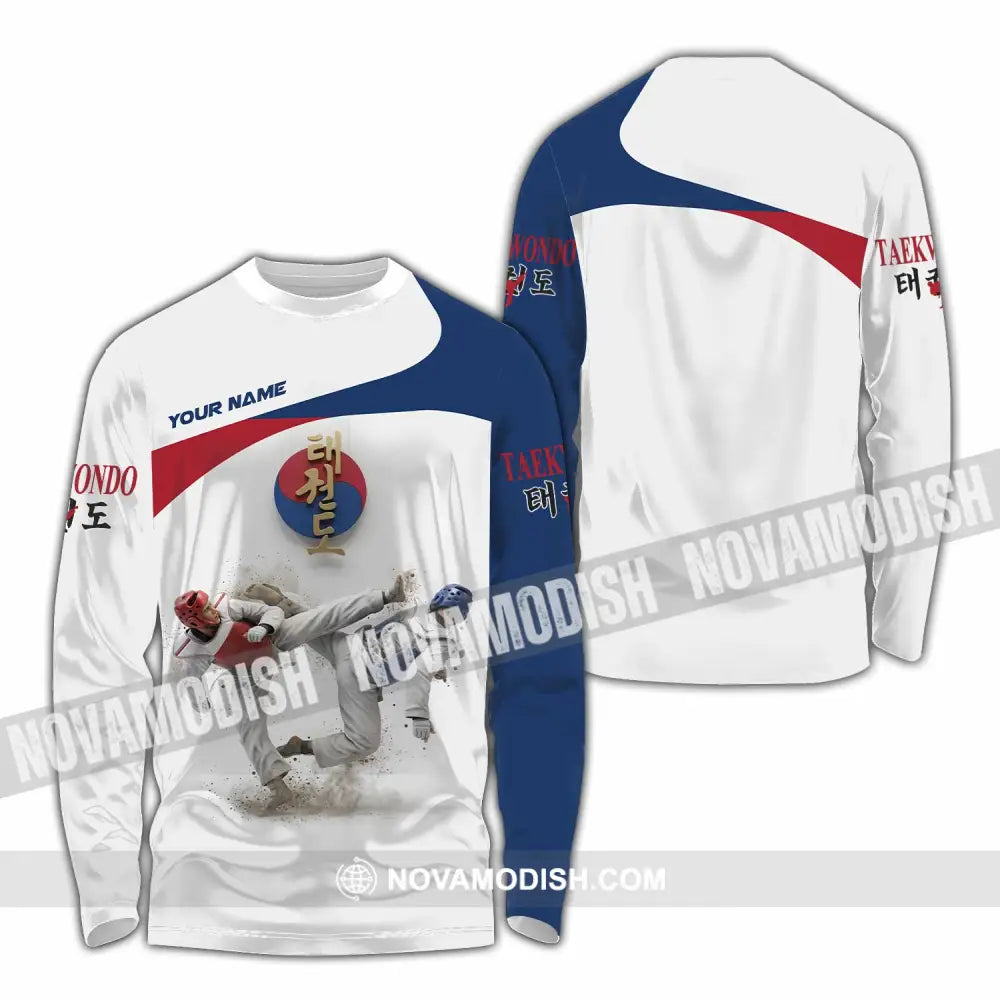 Unisex Shirt - Custom Taekwondo Shirt - Long Sleeve Shirt / S - T-shirt
