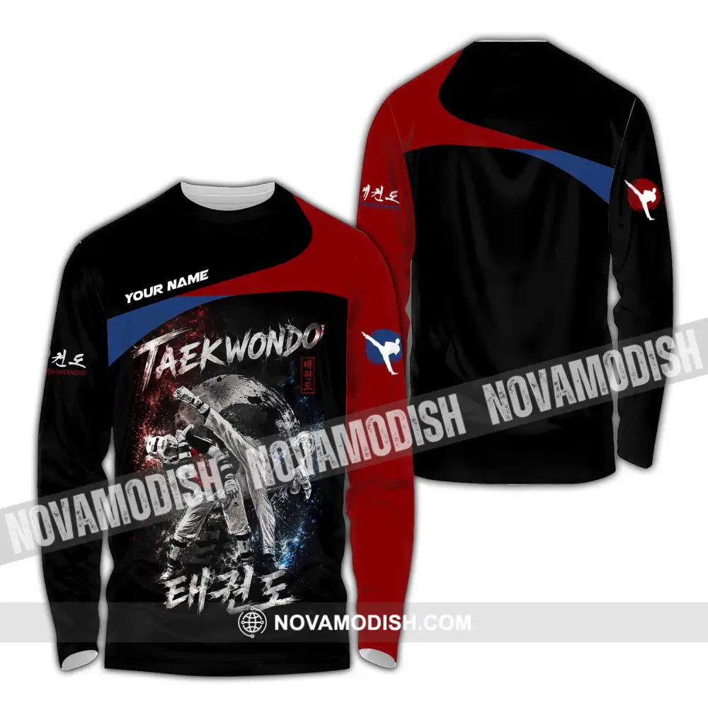 Unisex Shirt - Custom Taekwondo Shirt - Long Sleeve Shirt / S - T-shirt