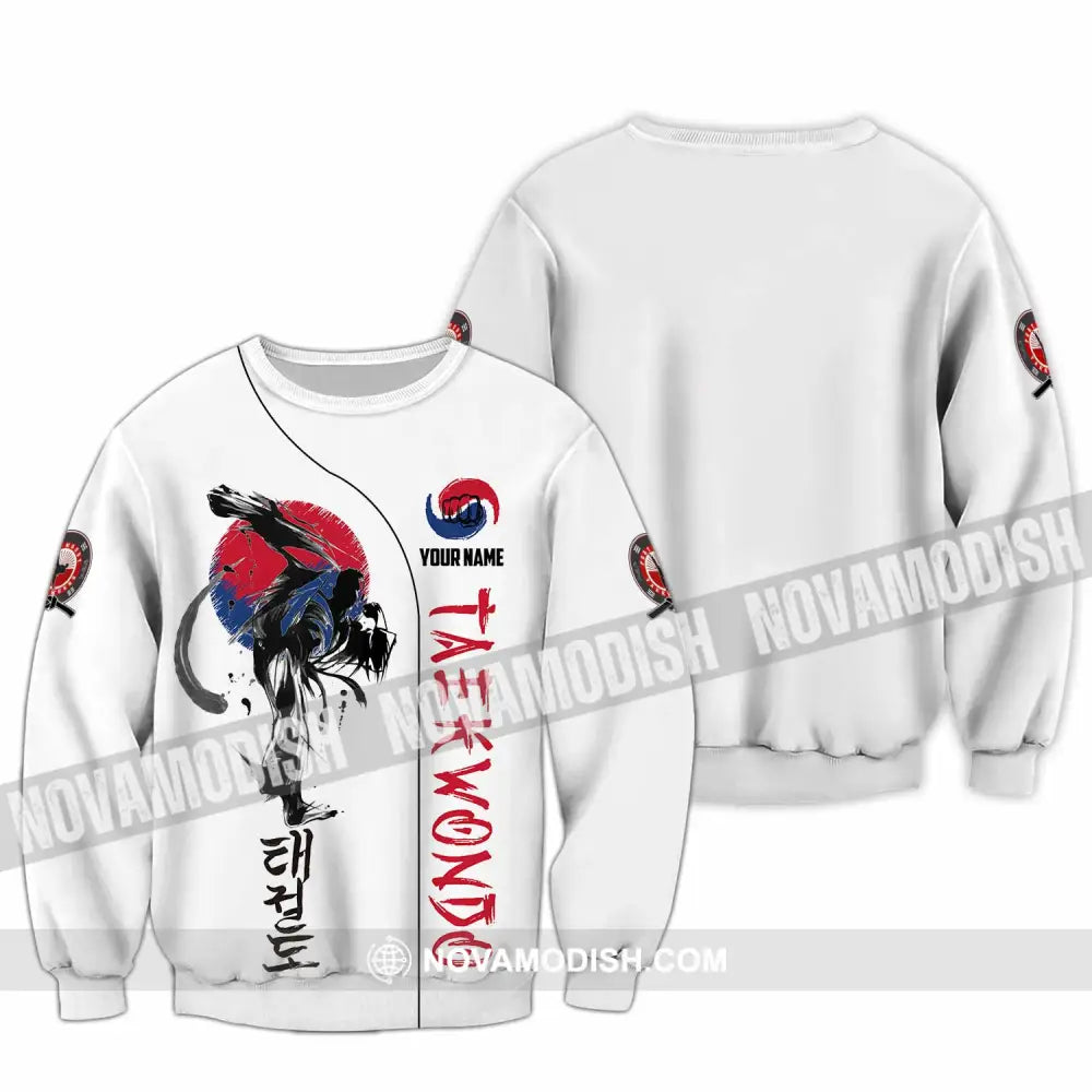 Unisex Shirt - Custom Taekwondo Shirt Long Sleeve / S T-shirt