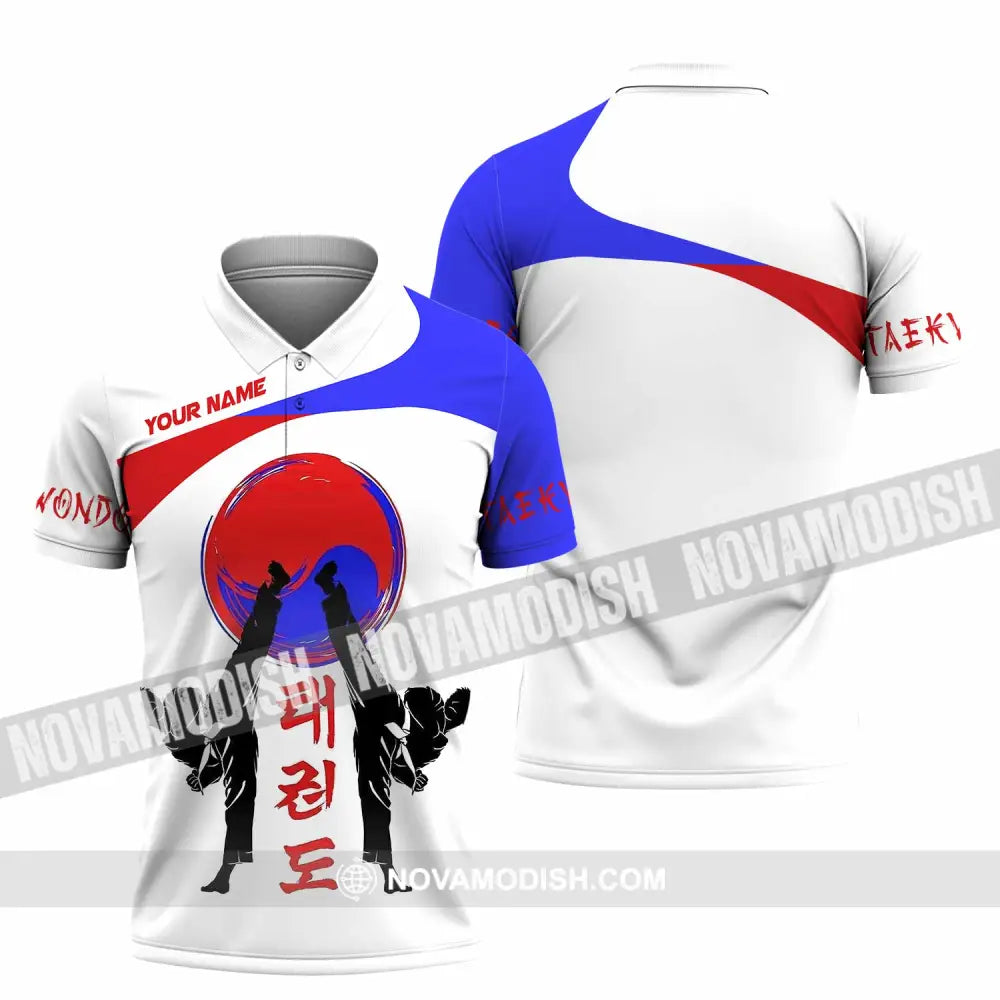 Unisex Shirt - Custom Taekwondo Lover Sport Shirt Polo Shirt / S T-shirt