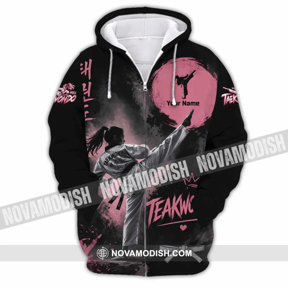 Unisex Shirt - Custom Taekwondo Shirt - Zipper Hoodie / S - T-shirt