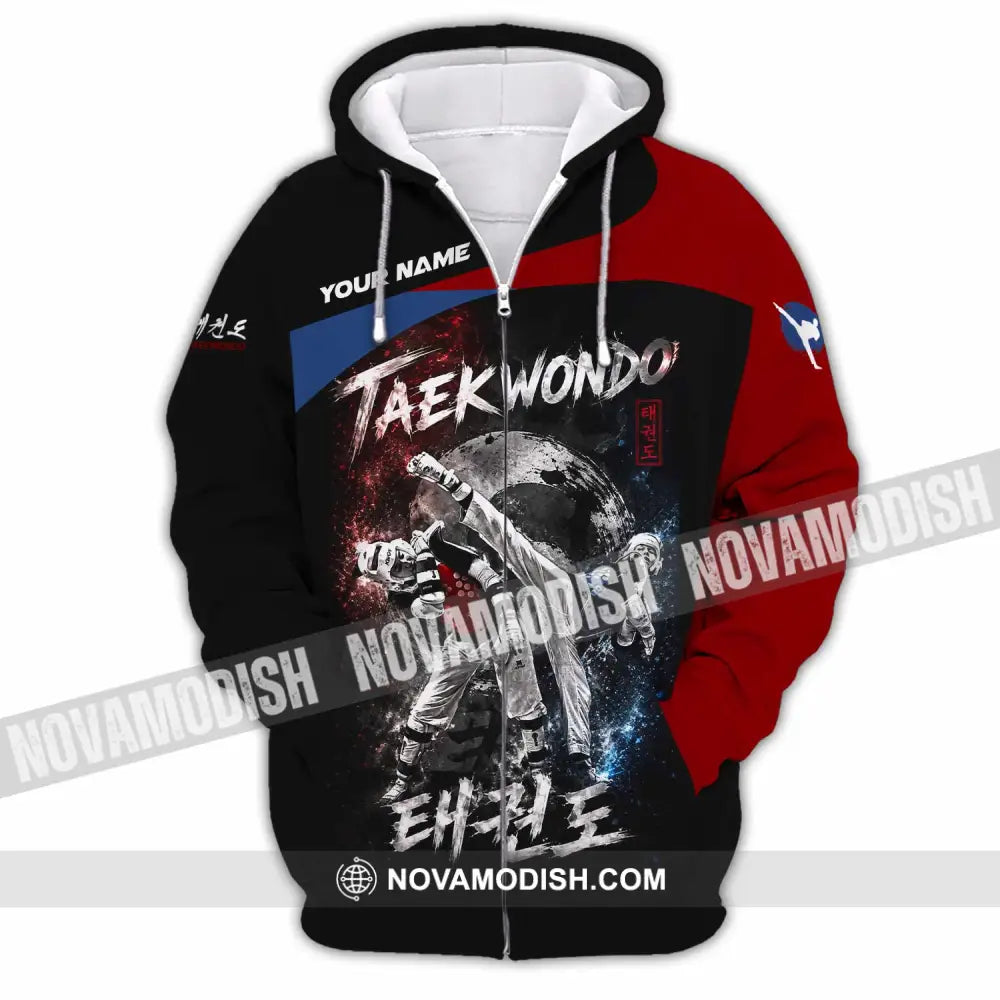 Unisex Shirt - Custom Taekwondo Shirt - Zipper Hoodie / S - T-shirt