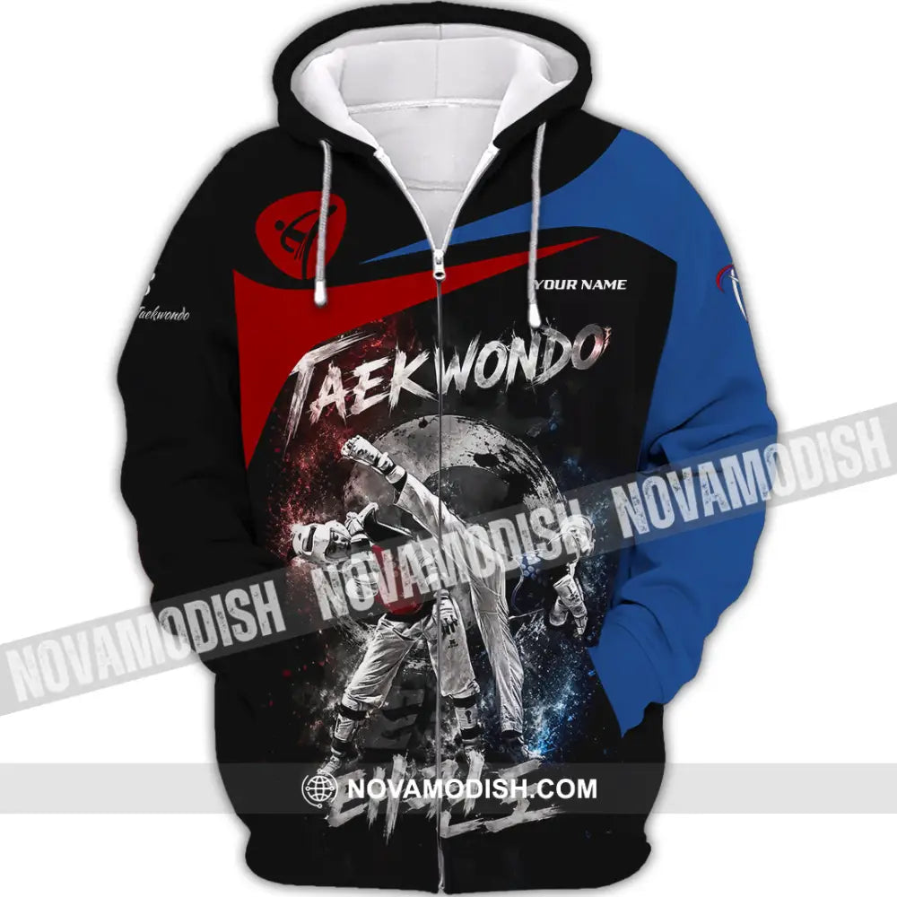 Unisex Shirt - Custom Taekwondo Shirt - Zipper Hoodie / S - T-shirt