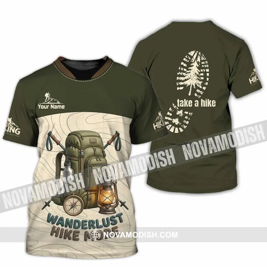 Unisex Shirt - Custom Take A Hike Wanderlust Hike More Shirt - T-Shirt / S - T-shirt