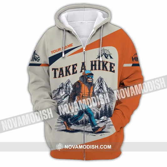 Unisex Shirt - Custom Take A Hike Shirt Zipper Hoodie / S T-shirt