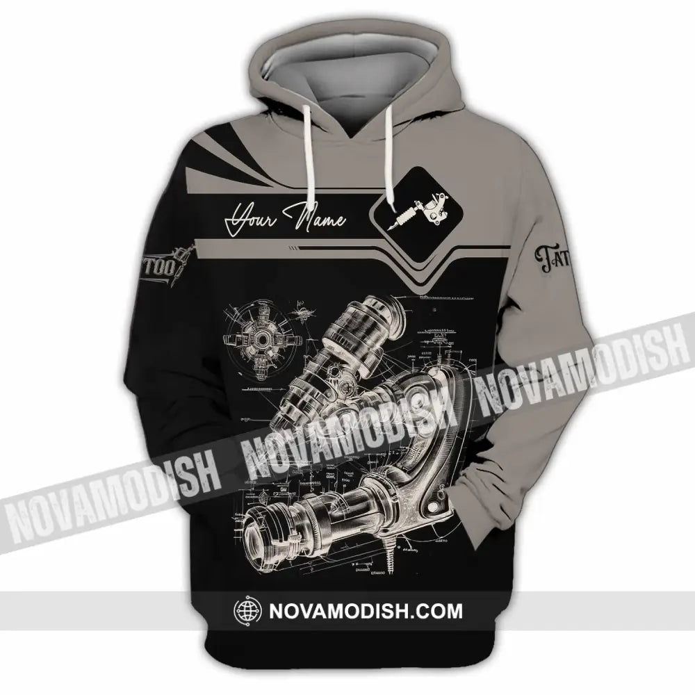 Unisex Shirt - Custom Tattoo Artist Shirt - Hoodie / S - T-shirt