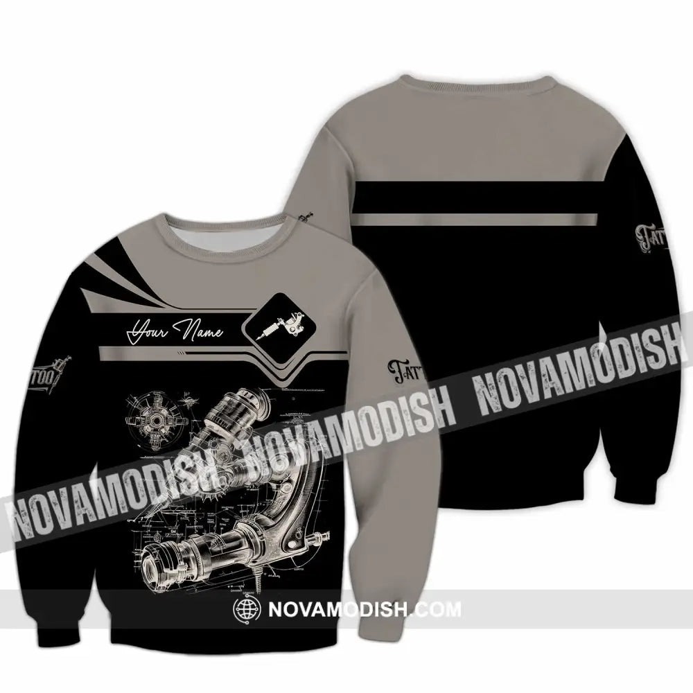 Unisex Shirt - Custom Tattoo Artist Shirt - Long Sleeve / S - T-shirt
