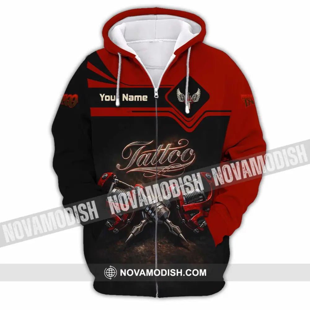 Unisex Shirt - Custom Tattoo Shirt - Zipper Hoodie / S - T-shirt