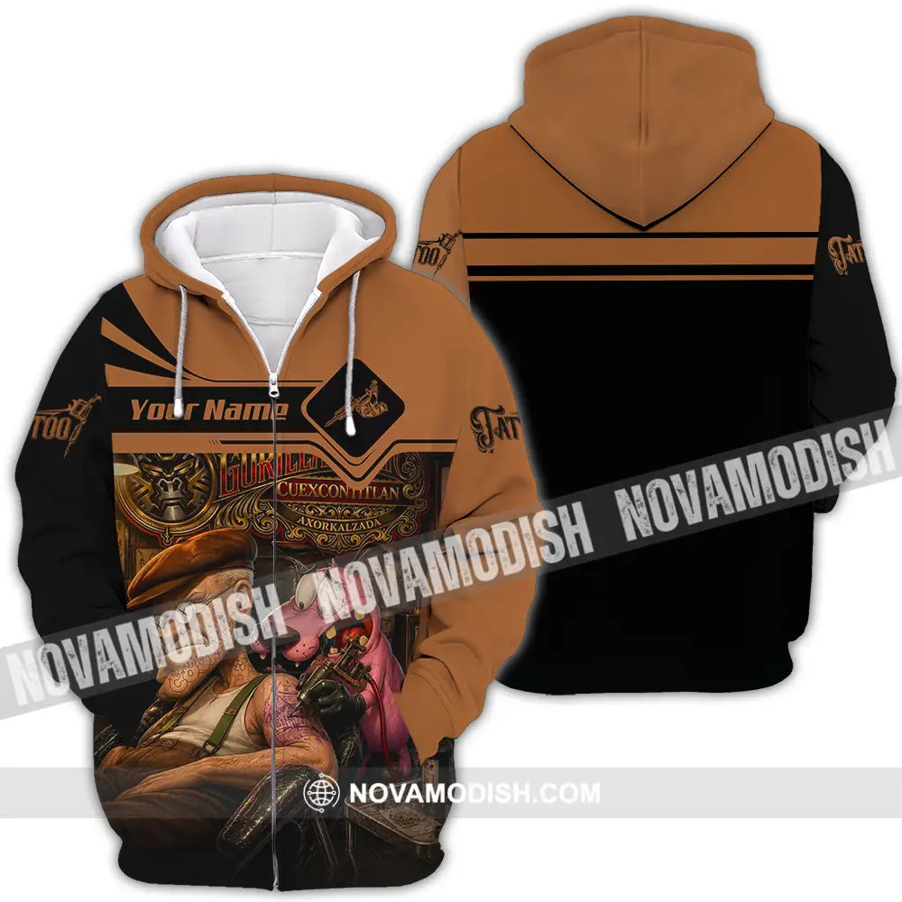 Unisex Shirt - Custom Tattoo Shirt - Zipper Hoodie / S - T-shirt