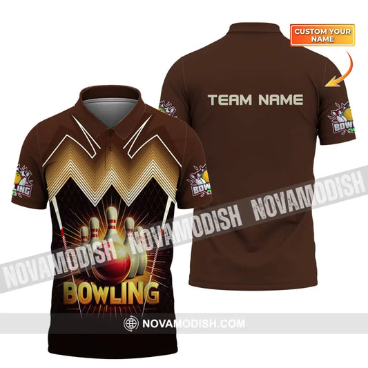 Unisex Shirt Custom Team Name Bowling For Clubs Gift T-Shirt