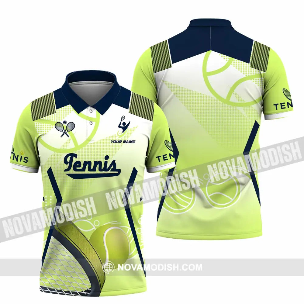 Unisex Shirt - Custom Tennis 3D Shirt Polo Shirt / S T-shirt