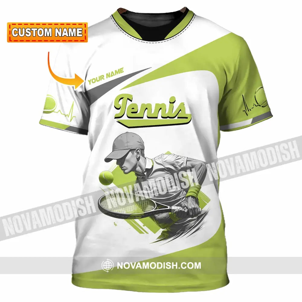 Unisex Shirt - Custom Tennis 3D Shirt T-shirt