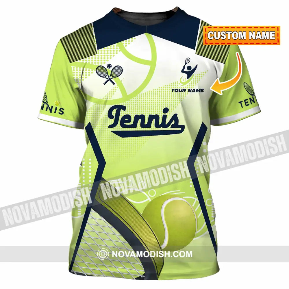 Unisex Shirt - Custom Tennis 3D Shirt T-shirt