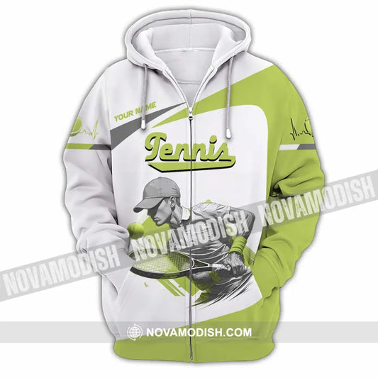Unisex Shirt - Custom Tennis 3D Shirt Zipper Hoodie / S T-shirt