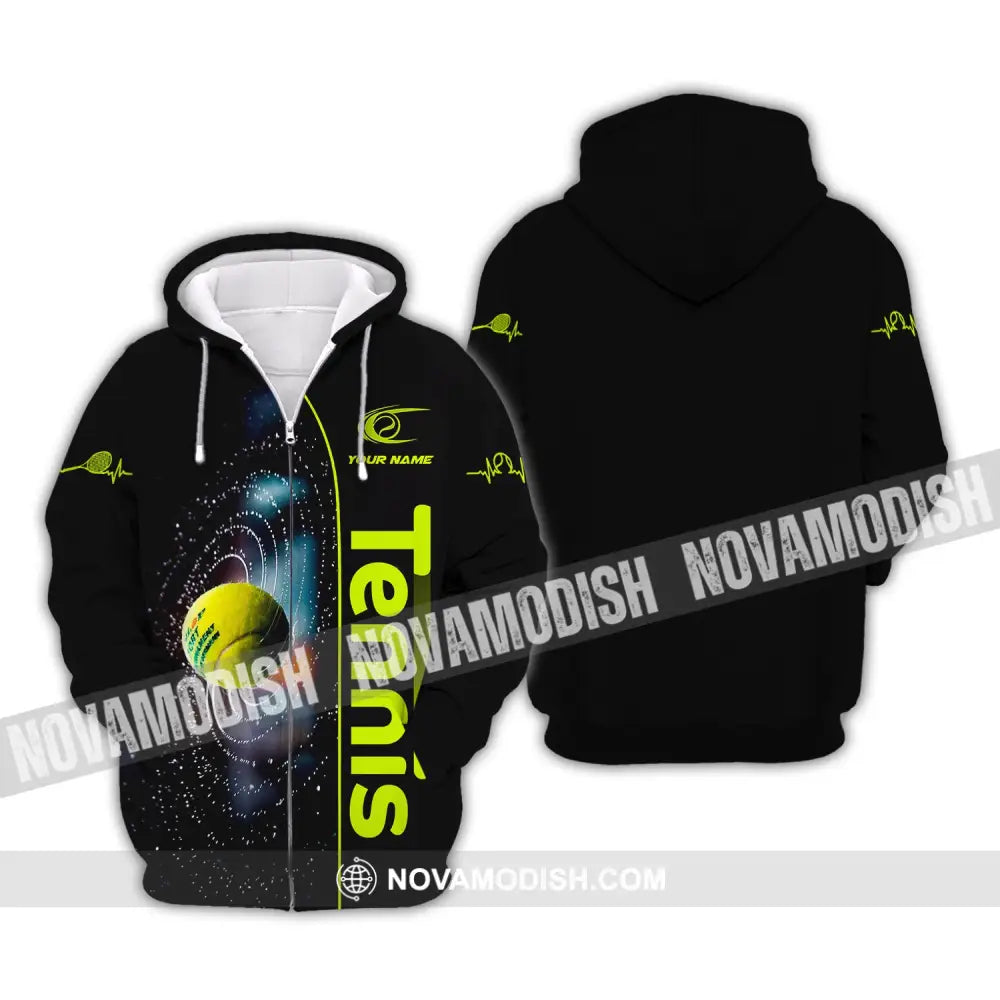 Unisex Shirt Custom Tennis Club Gift For Player Gifts Zipper Hoodie / S T-Shirt