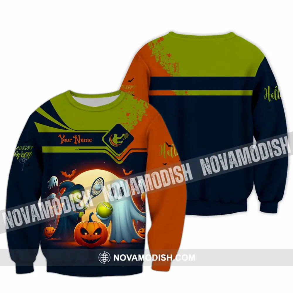 Unisex Shirt - Custom Tennis Halloween Shirt Long Sleeve / S T-shirt