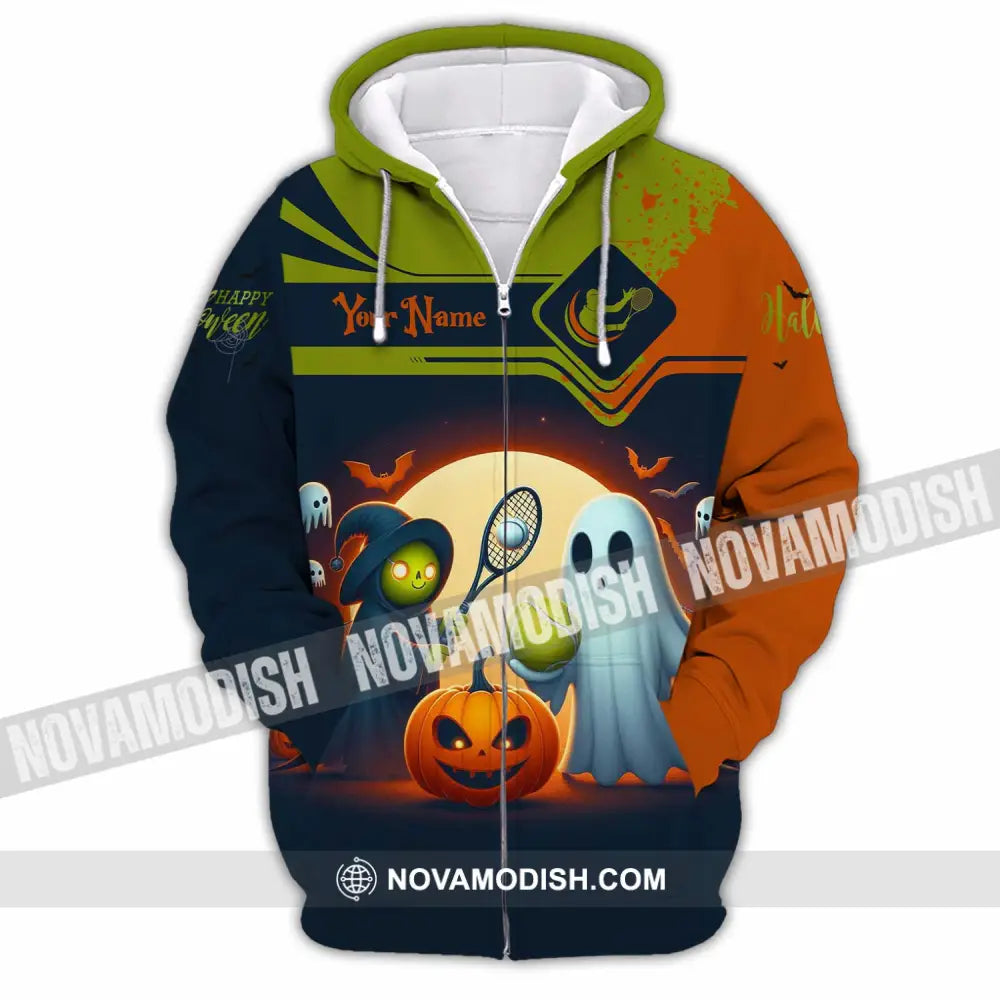 Unisex Shirt - Custom Tennis Halloween Shirt Zipper Hoodie / S T-shirt