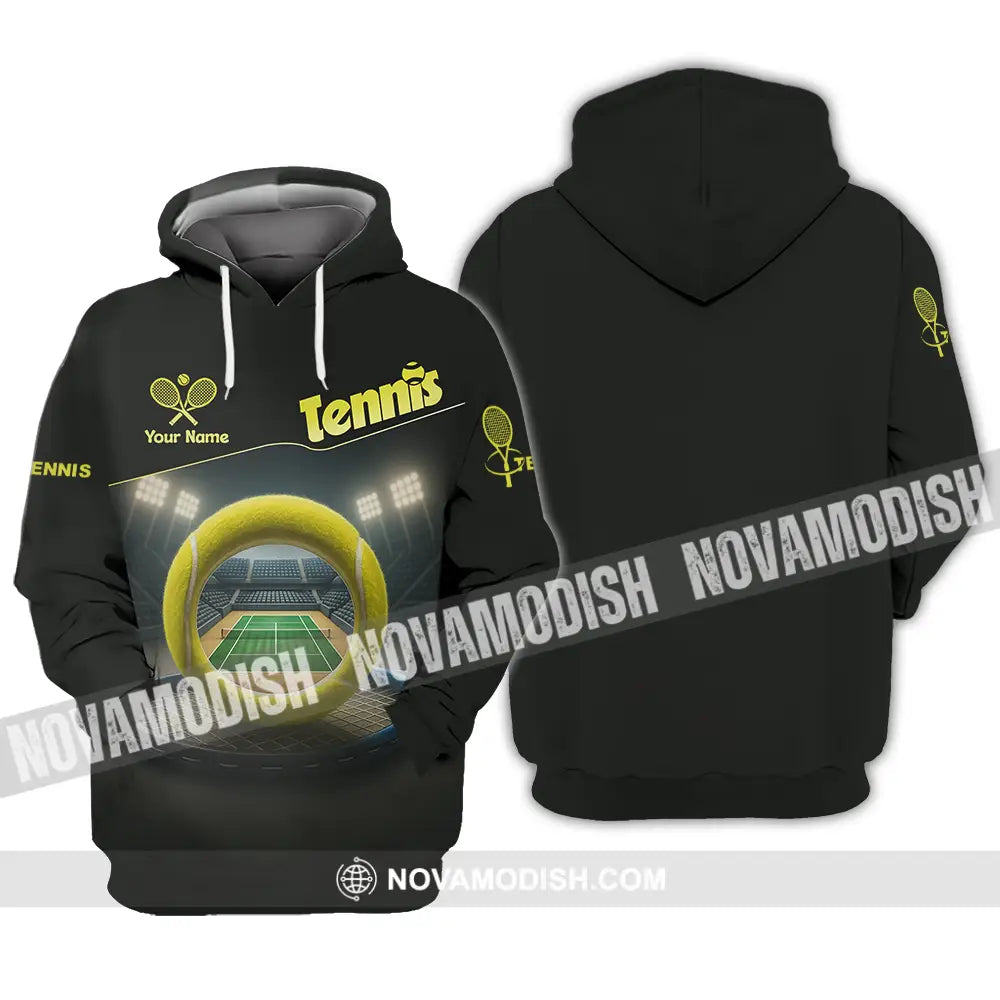 Unisex Shirt - Custom Tennis Shirt Hoodie / S T-shirt
