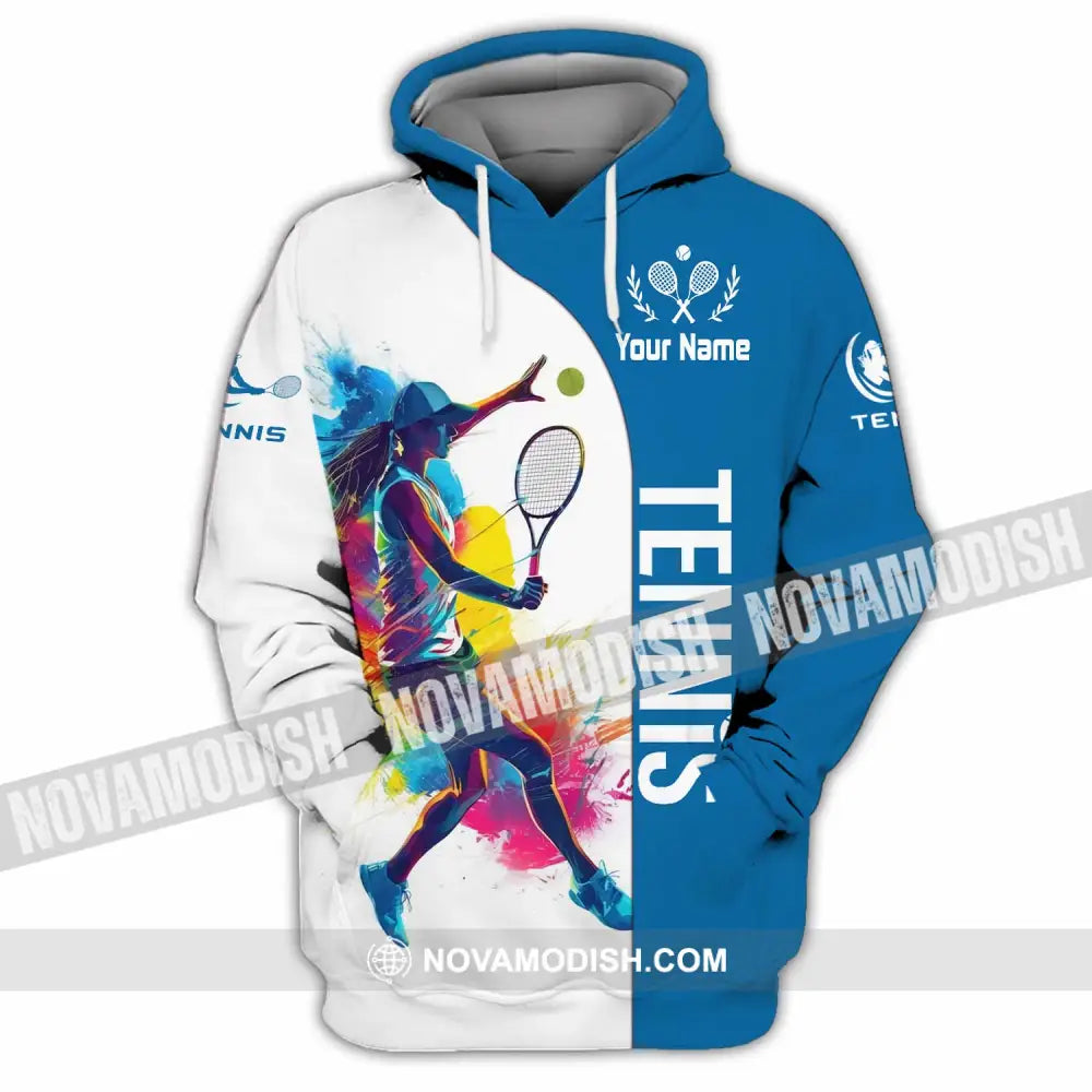 Unisex Shirt - Custom Tennis Shirt - Hoodie / S - T-shirt