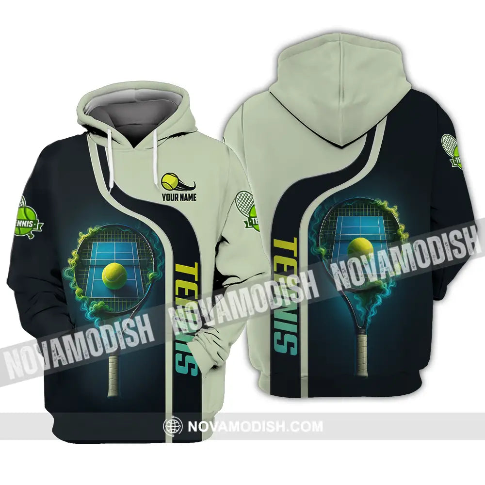 Unisex Shirt - Custom Tennis Shirt Hoodie / S T-shirt