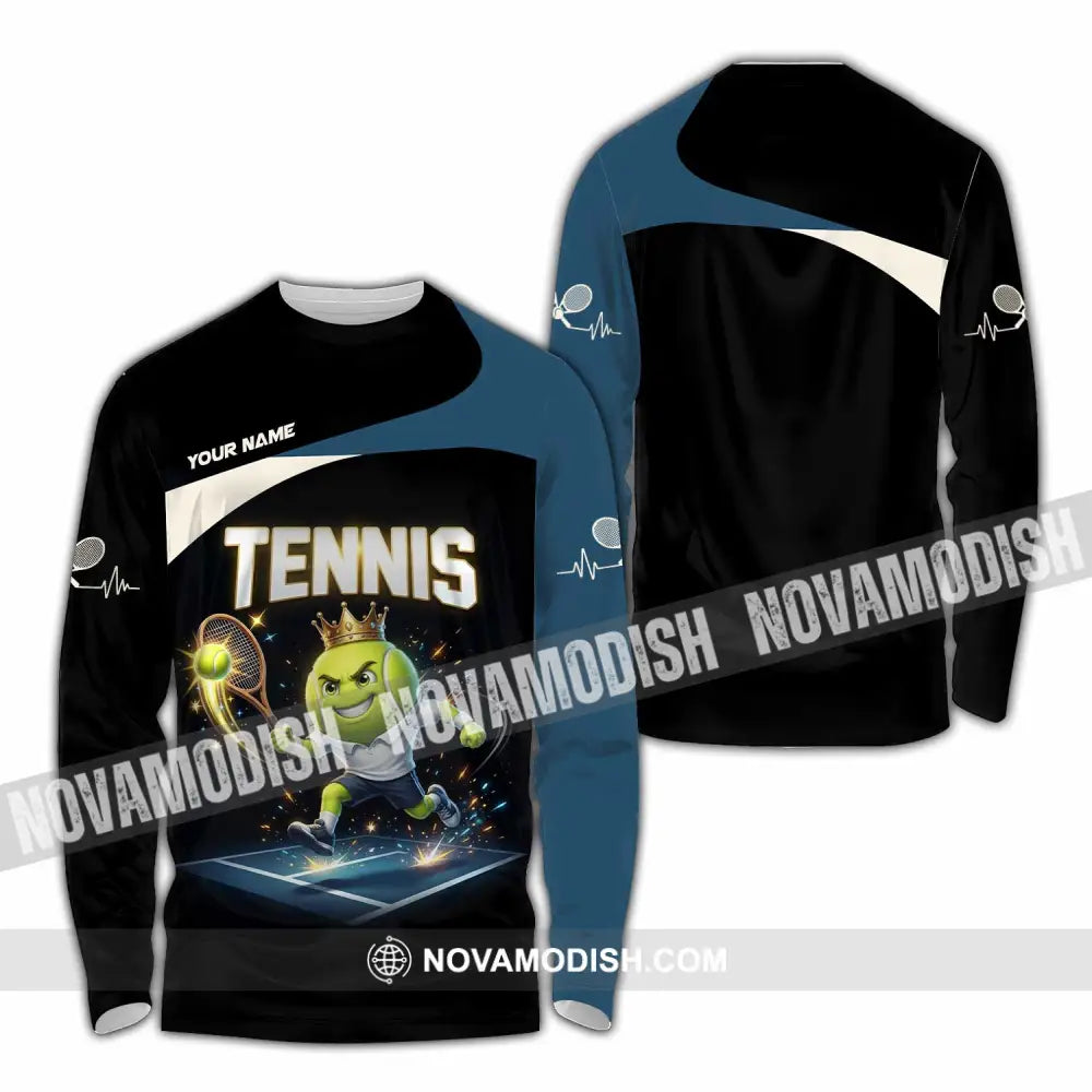 Unisex Shirt - Custom Tennis Shirt - Long Sleeve Shirt / S - T-shirt