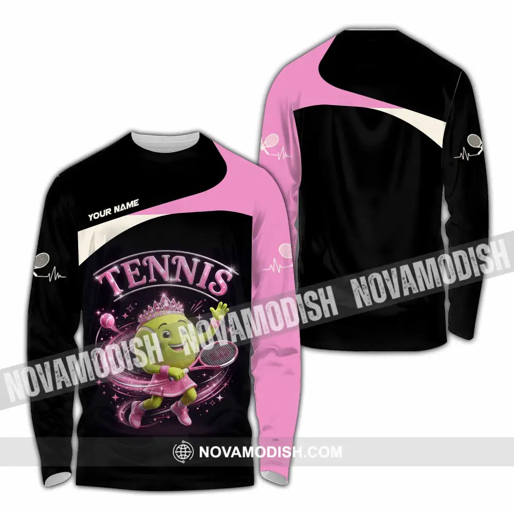Unisex Shirt - Custom Tennis Shirt - Long Sleeve Shirt / S - T-shirt