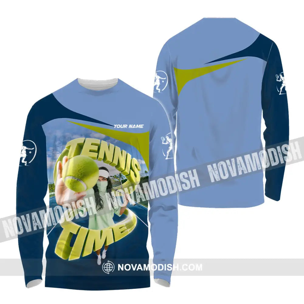 Unisex Shirt - Custom Tennis Shirt - Long Sleeve Shirt / S - T-shirt