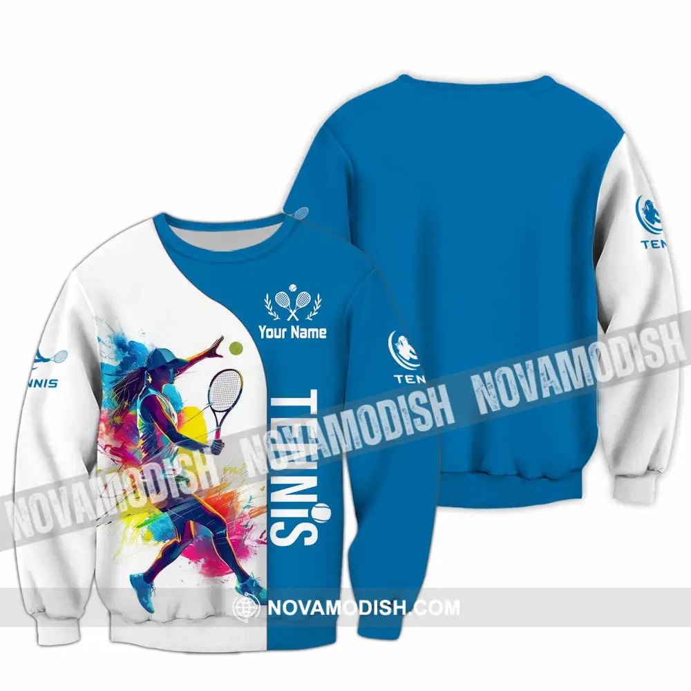 Unisex Shirt - Custom Tennis Shirt - Long Sleeve / S - T-shirt