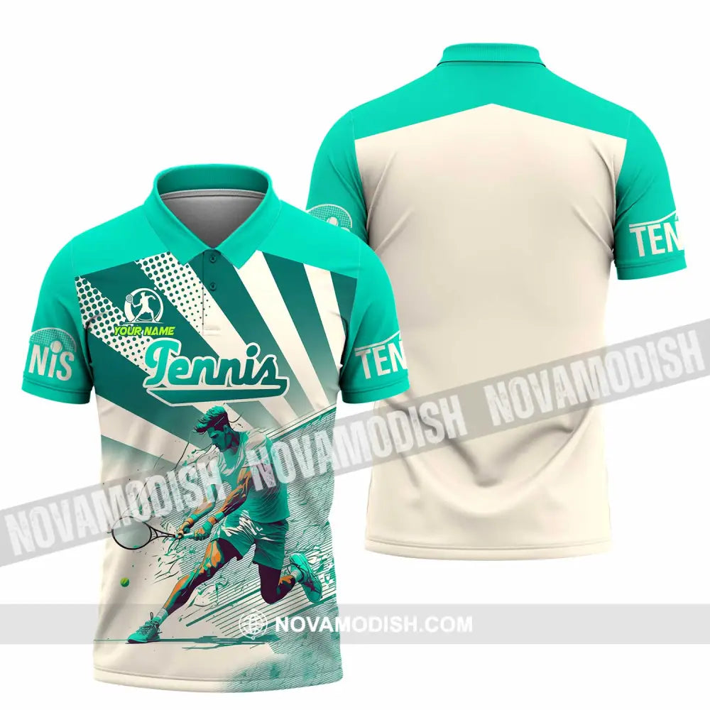Unisex Shirt - Custom Tennis Player Shirt Polo Shirt / S T-shirt