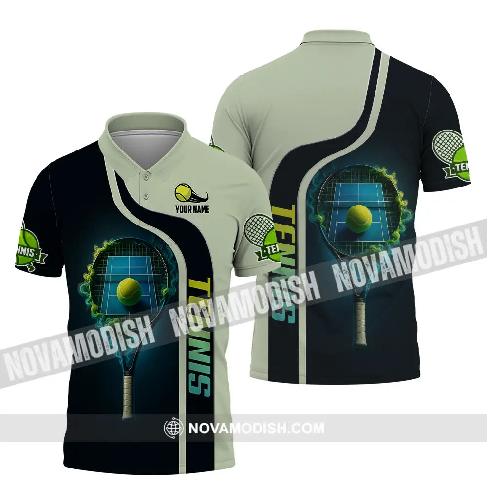 Unisex Shirt - Custom Tennis Shirt Polo Shirt / S T-shirt