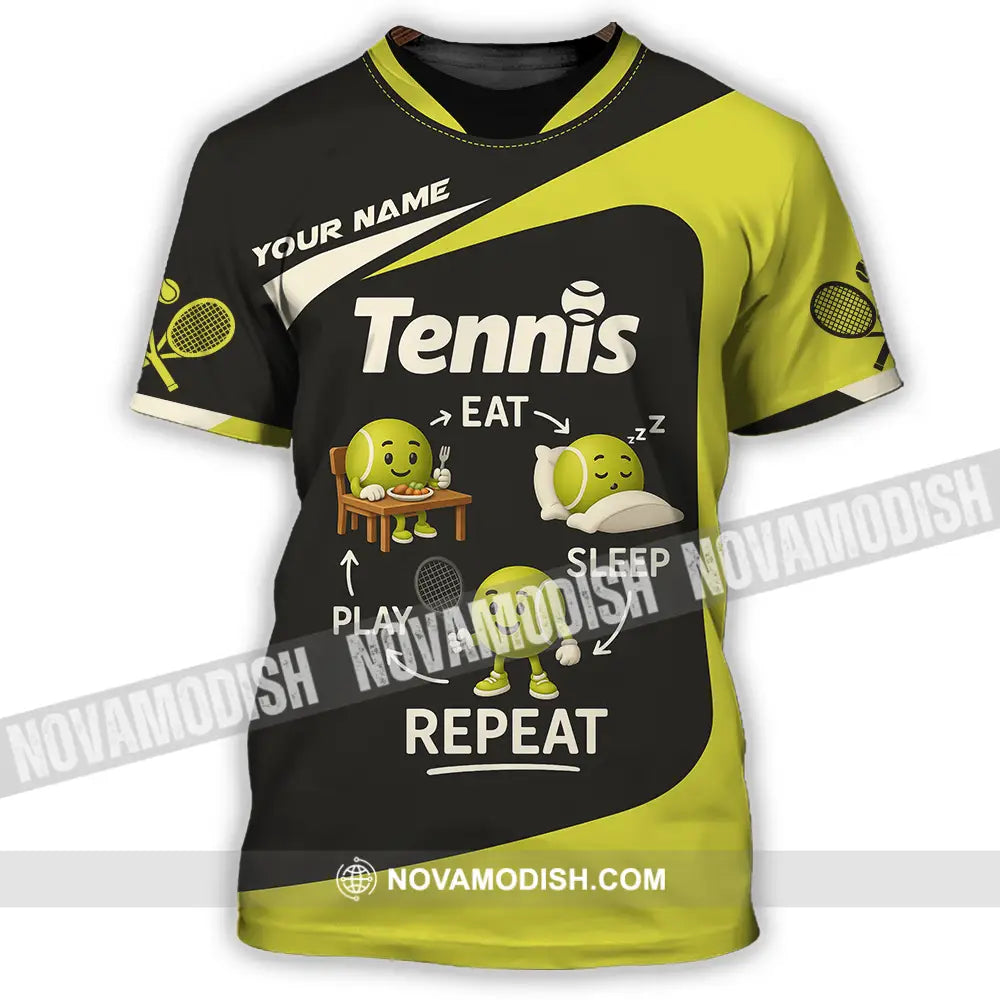 Unisex Shirt - Custom Tennis Shirt T-Shirt / S T-shirt