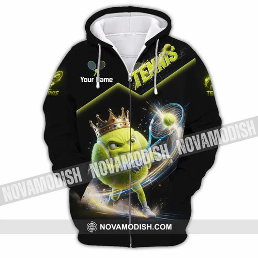 Unisex Shirt - Custom Tennis Shirt - Zipper Hoodie / S - T-shirt