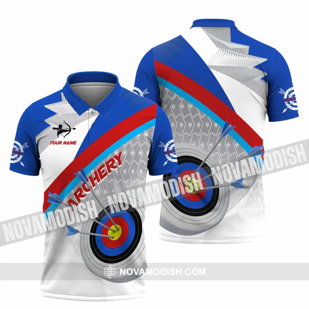 Unisex Shirt - Custom Text Shirt Archery Shirt Polo Shirt / S T-shirt