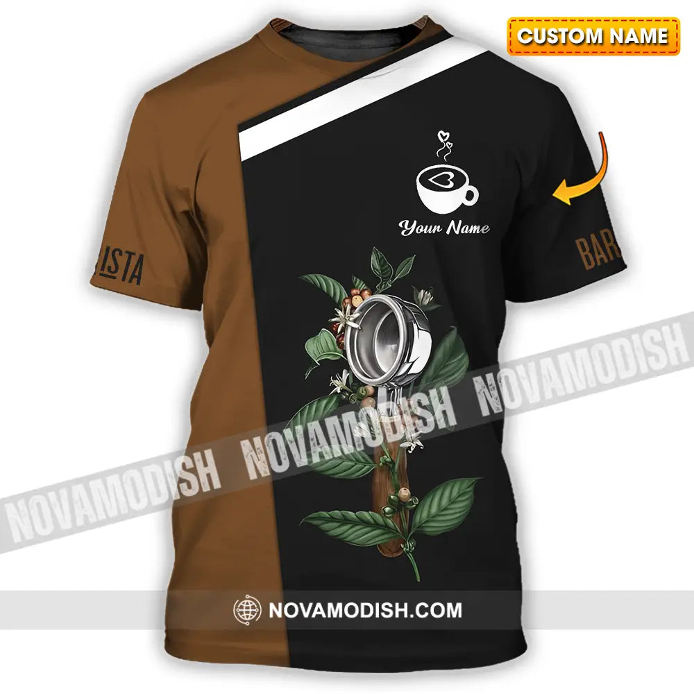Unisex Shirt - Custom Text Shirt Barista Shirt T-shirt