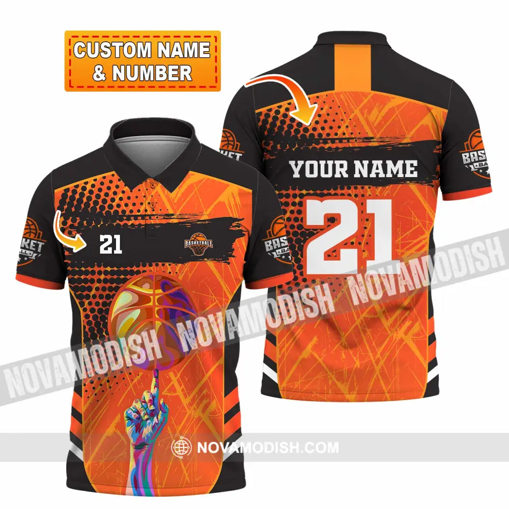 Unisex Shirt - Custom Text Shirt Basketball Shirt Polo Shirt / S T-shirt