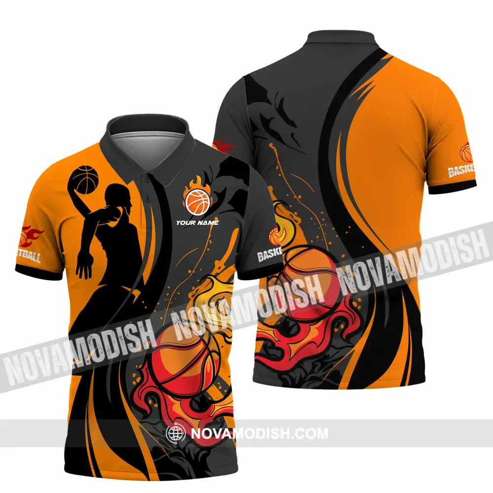 Unisex Shirt - Custom Text Shirt Basketball Shirt Polo Shirt / S T-shirt