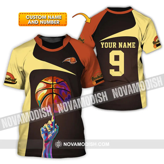 Unisex Shirt - Custom Text Shirt Basketball Shirt T-shirt