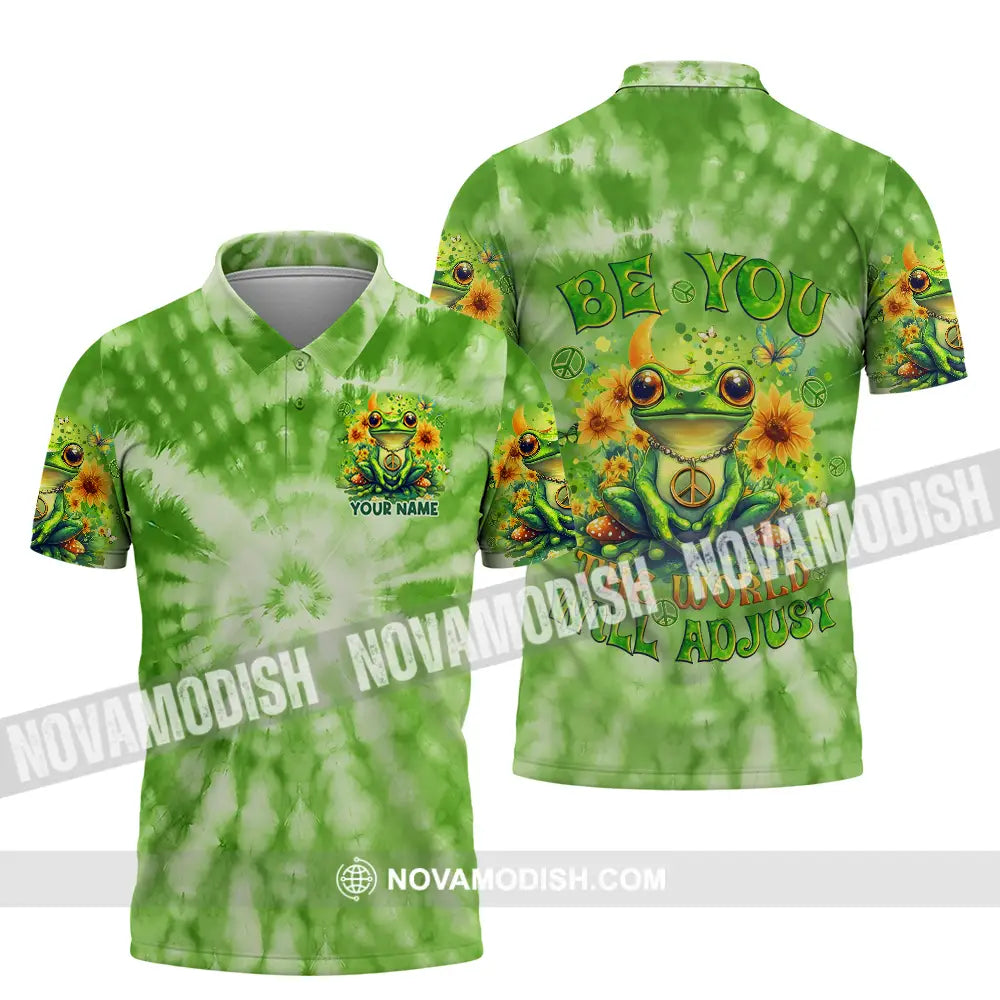 Unisex Shirt - Custom Text Shirt Be You The World Will Adjust Shirt Polo Shirt / S T-shirt