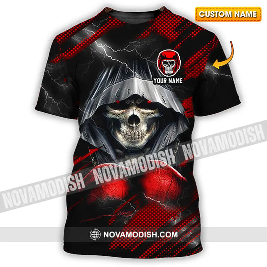Unisex Shirt - Custom Text Shirt Boxing Shirt T-shirt