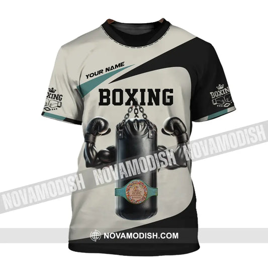 Unisex Shirt - Custom Text Boxing T-Shirt / S T-Shirt