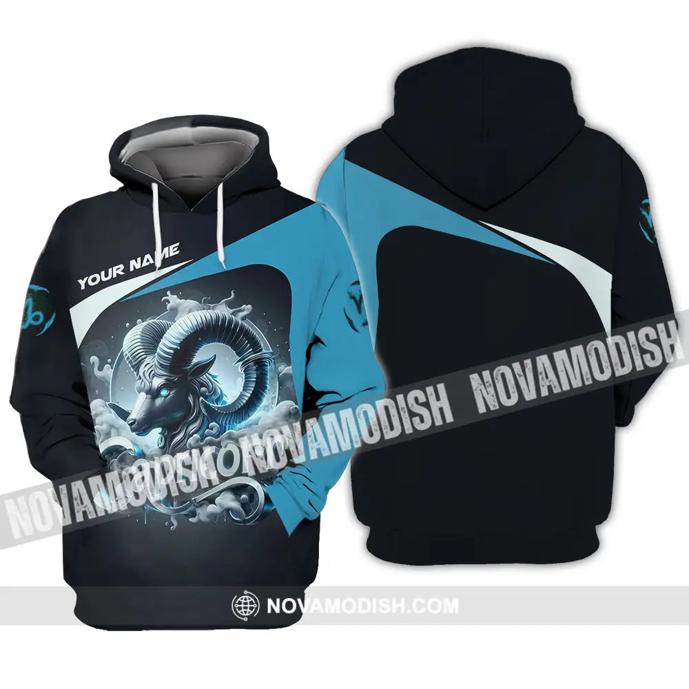 Unisex Shirt - Custom Text Shirt Capricorn Hoodie / S T-shirt