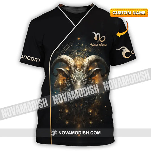 Unisex Shirt - Custom Text Shirt Capricorn T-shirt