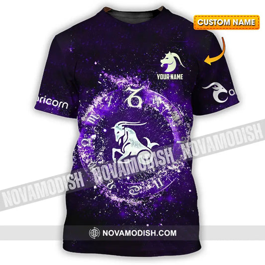 Unisex Shirt - Custom Text Shirt Capricorn T-shirt