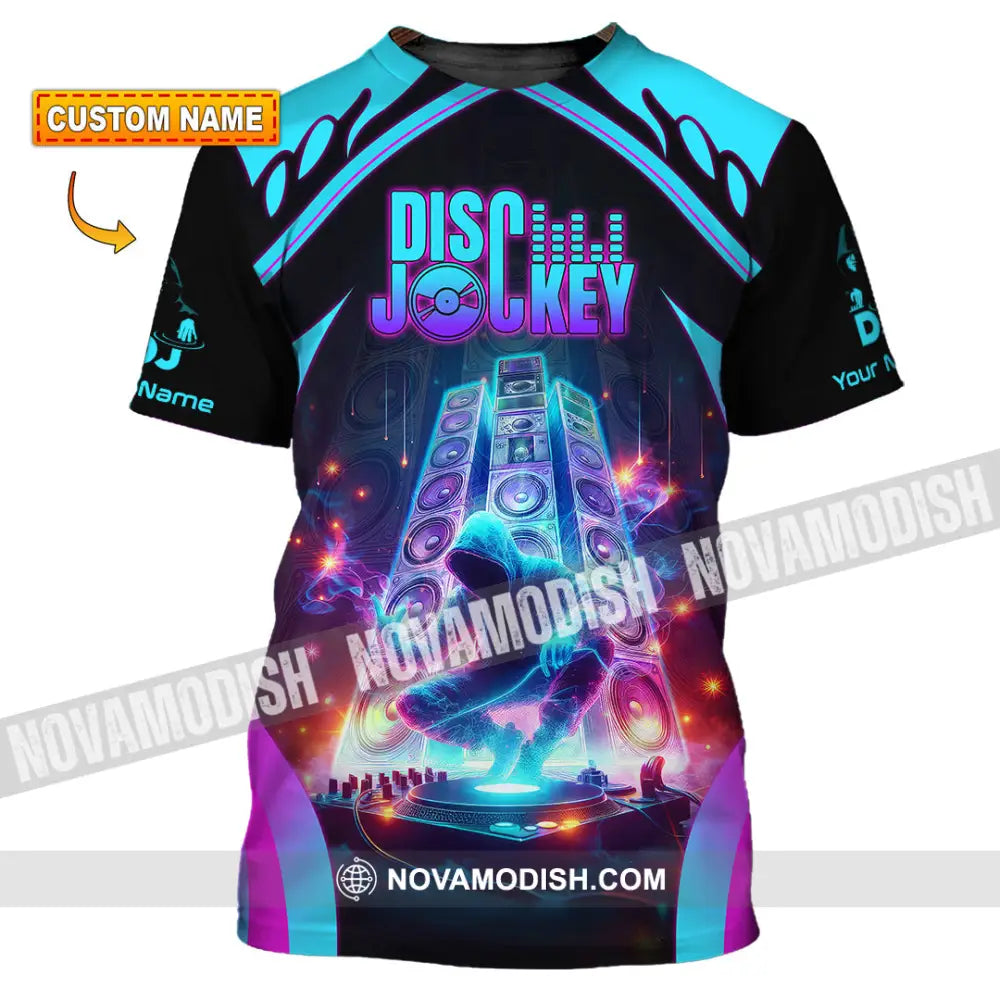 Unisex Shirt - Custom Text Dis Jockey T-Shirt