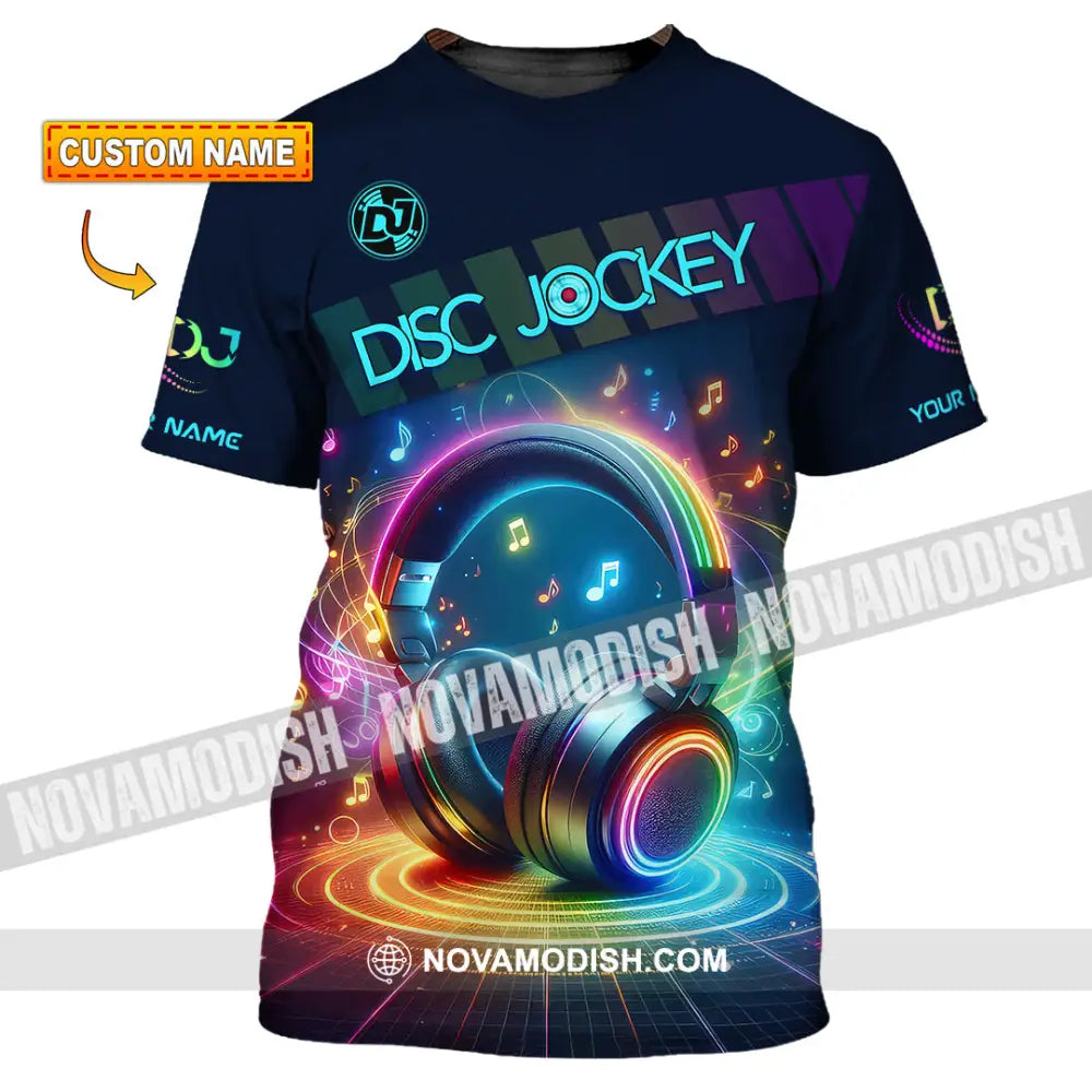 Unisex Shirt - Custom Text Dis Jockey T-Shirt
