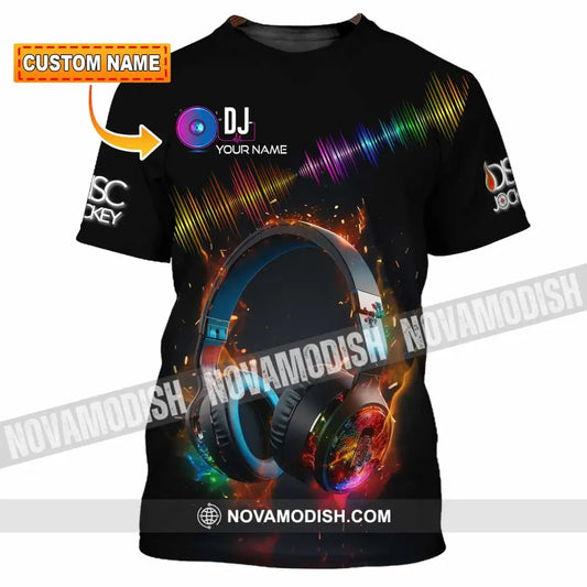 Unisex Shirt - Custom Text Dj T-Shirt