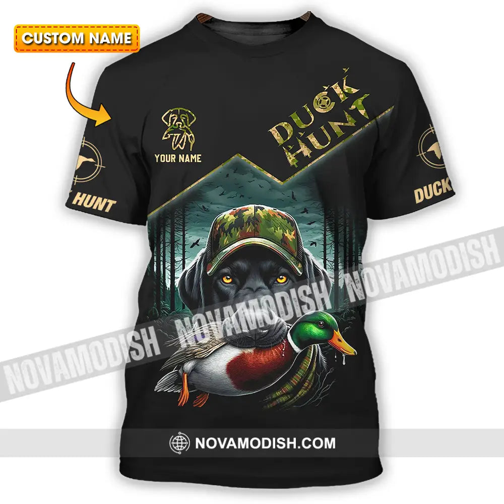 Unisex Shirt - Custom Text Shirt Duck Hunt T-shirt